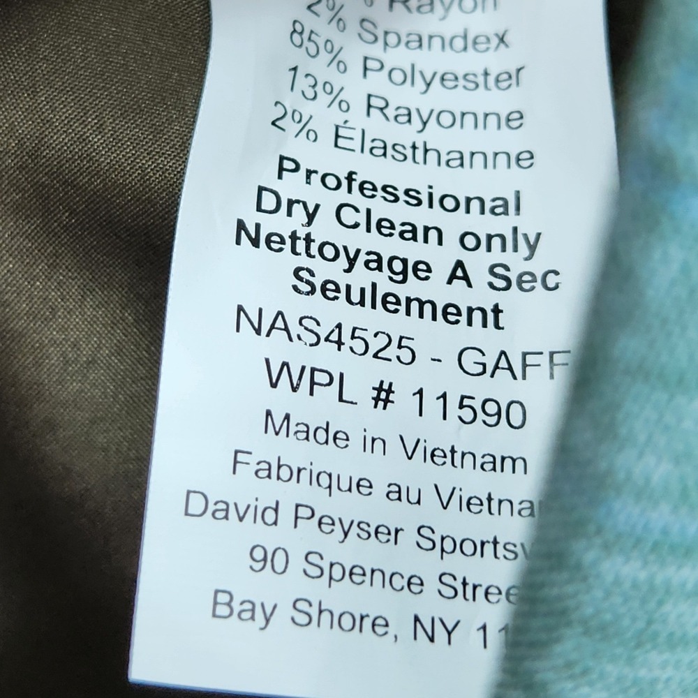 Nautica Mint Green Two-Piece Men's Suit - Picture 8 of 14